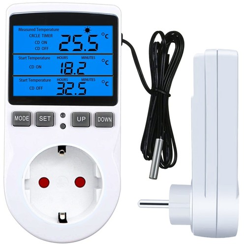 Digital led temperaturregler - digital,