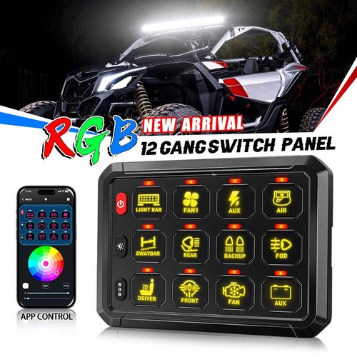 Gang schalter panel - panel, led