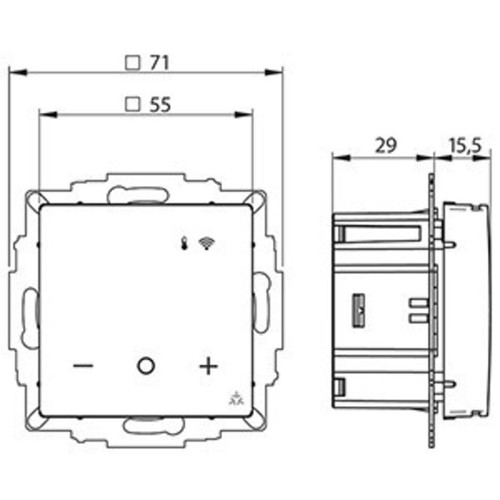 Eberle controls thermostat - eberle, up-thermostat