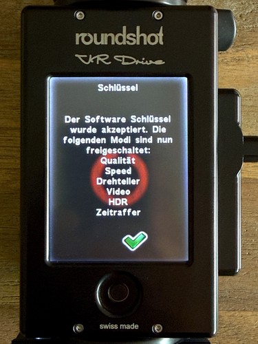 Seitz roundshot vr2 - roundshot, modi